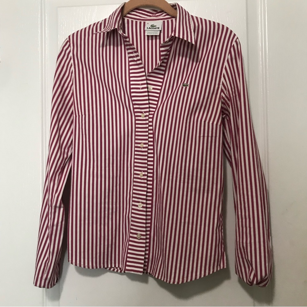 Lacoste button down shirt
